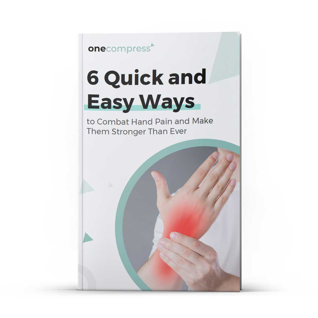 6 Quick And Easy Ways to Combat Hand Pain Ebook - (Instant Download) - Comfort Sleeves Daily