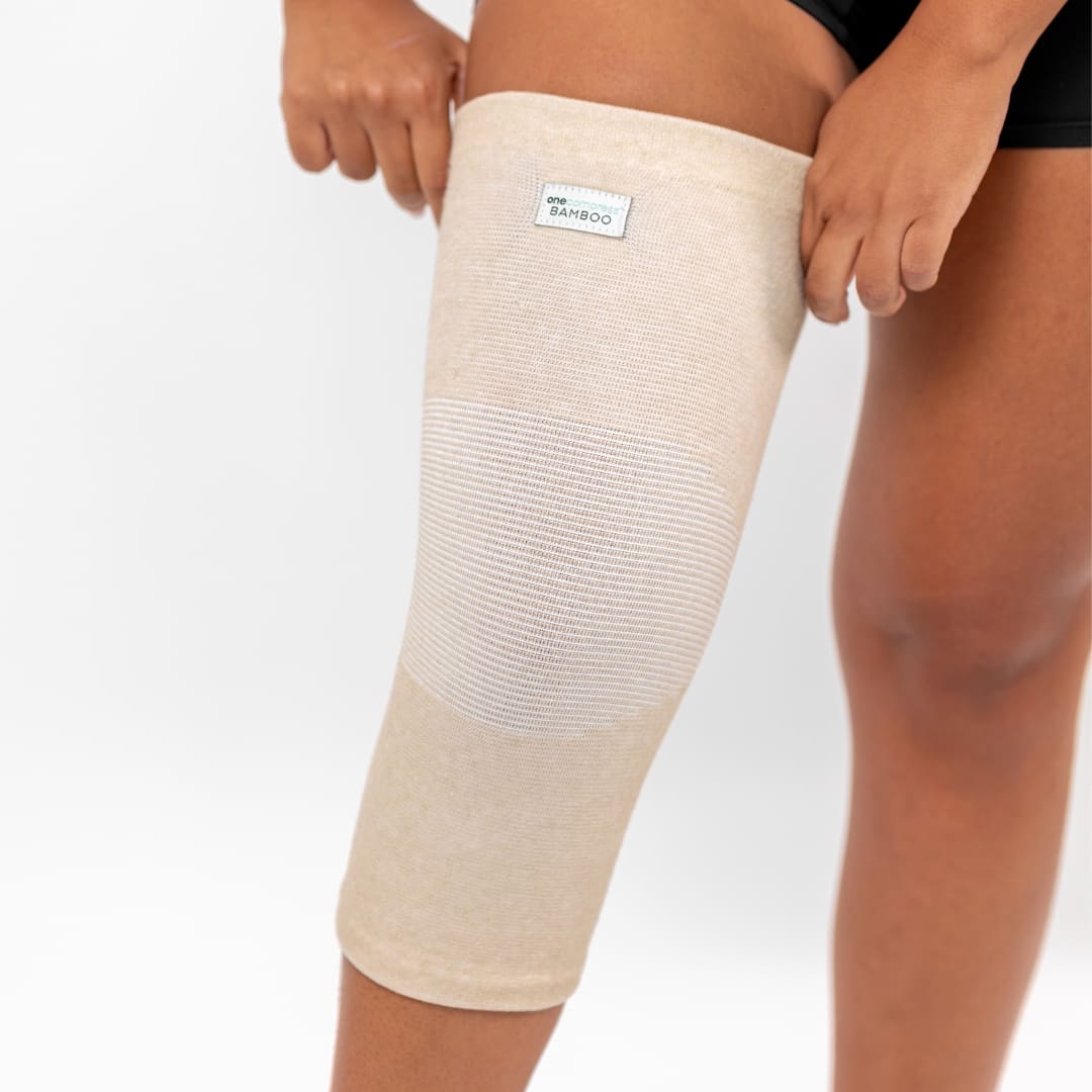 Premium Bamboo Knee Sleeve (Single) - Compression in Motion
