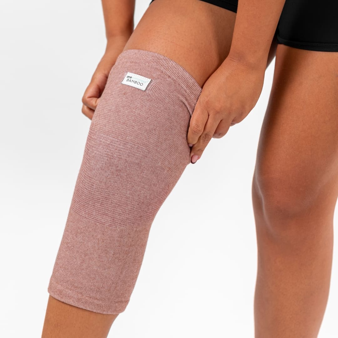 Premium Bamboo Knee Sleeve (Single) - Compression in Motion