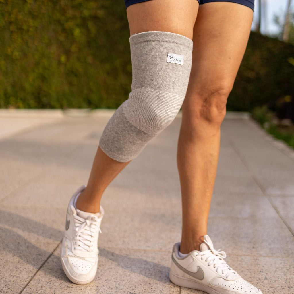 Premium Bamboo Knee Sleeve (Single) - Compression in Motion