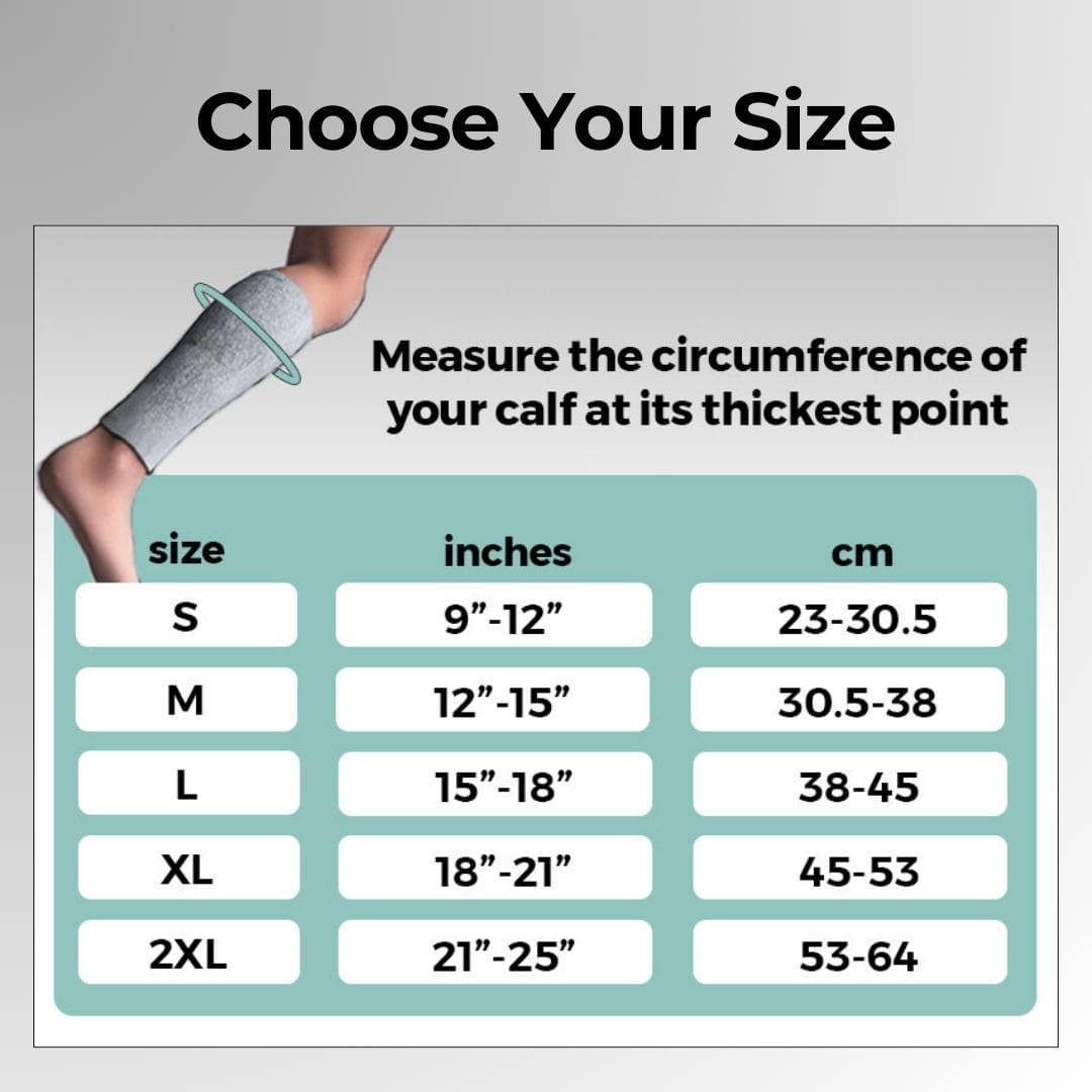 Premium Bamboo Anti-Fatigue Calf Sleeve - Sleeves for Your Routine