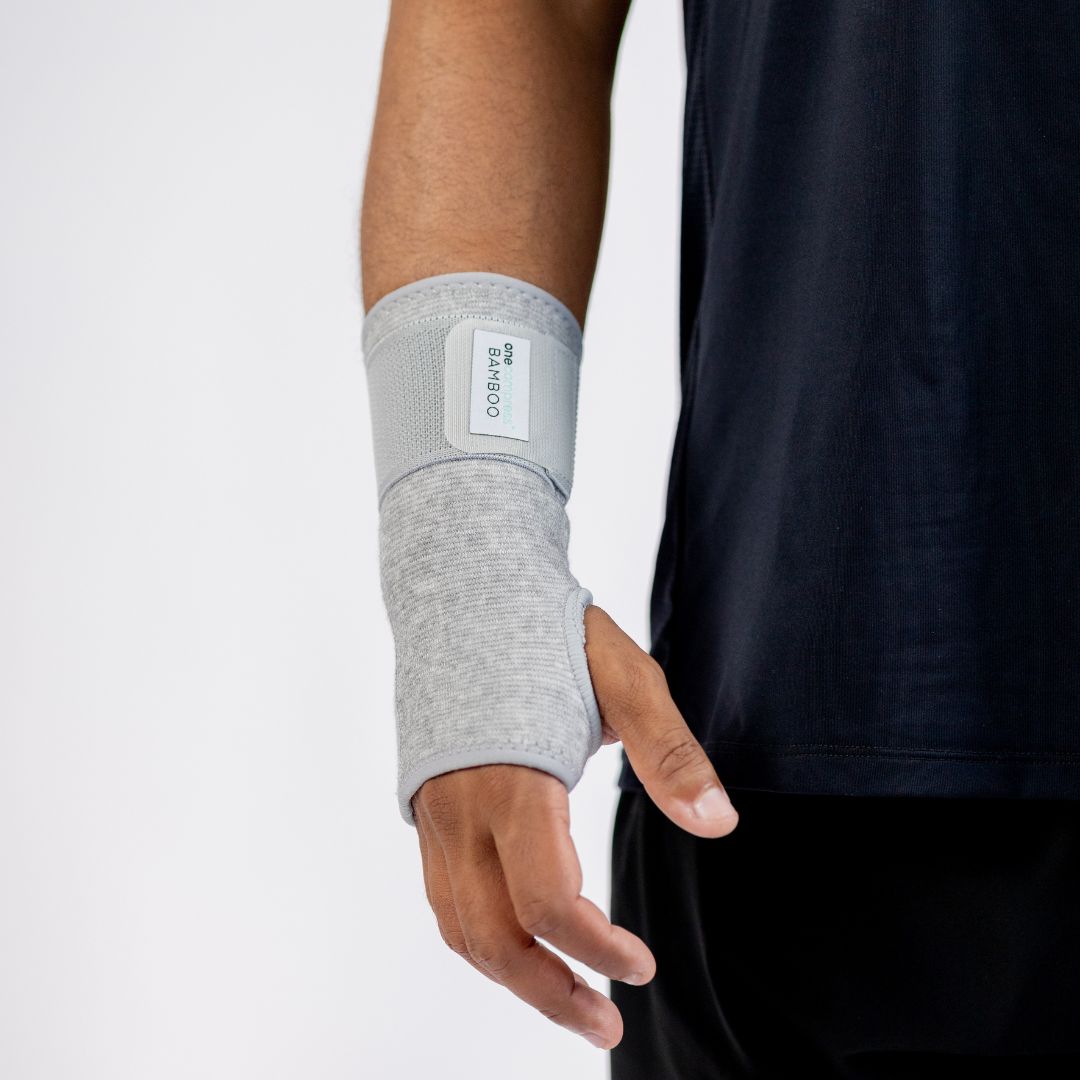 Premium Bamboo Wrist Sleeve - Easy Support Routine