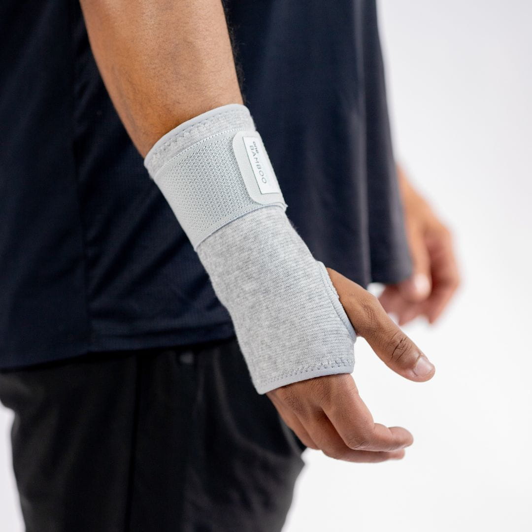 Premium Bamboo Wrist Sleeve - Easy Support Routine