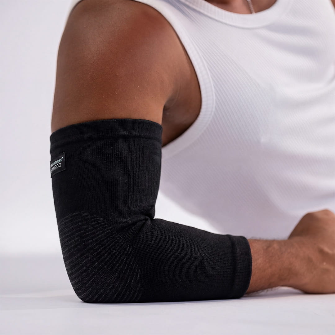 Premium Bamboo Elbow Sleeve - Comfortable Compression Wear