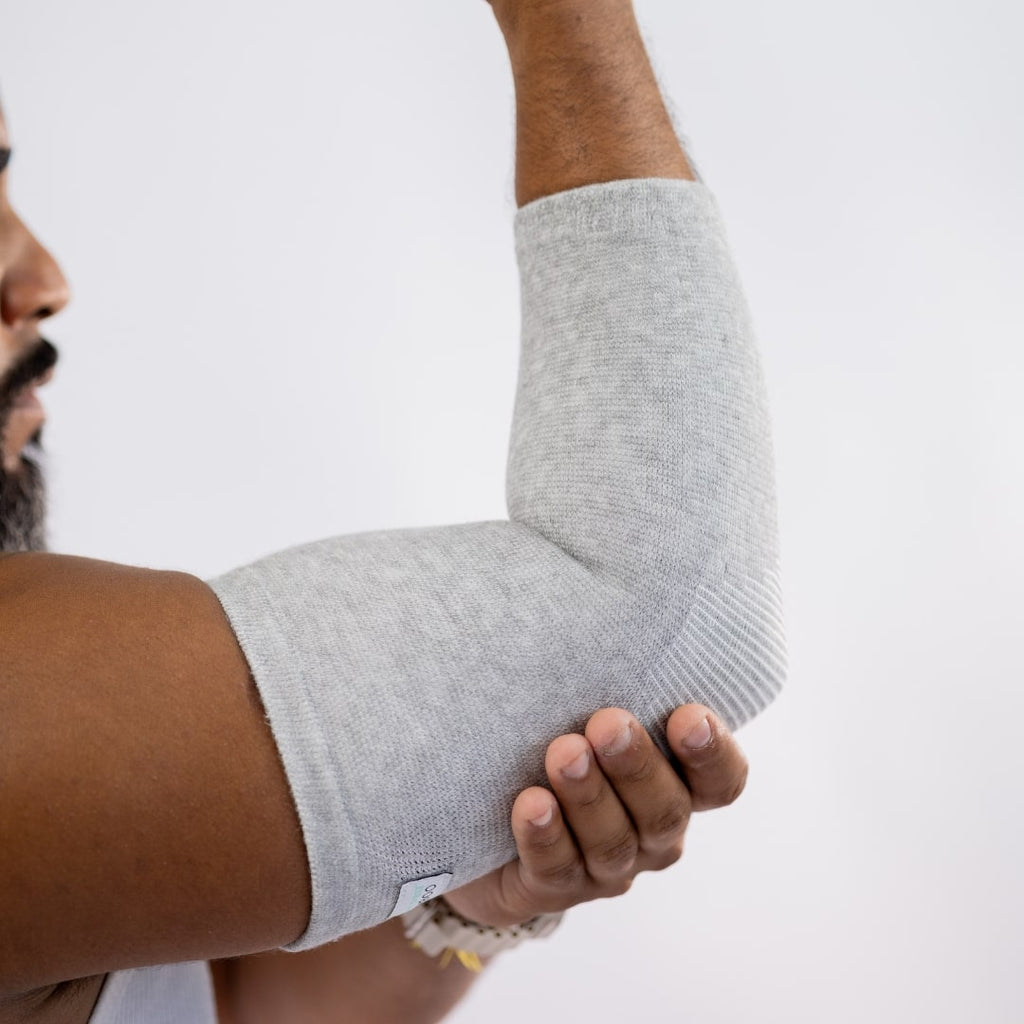 Premium Bamboo Elbow Sleeve - Comfortable Compression Wear