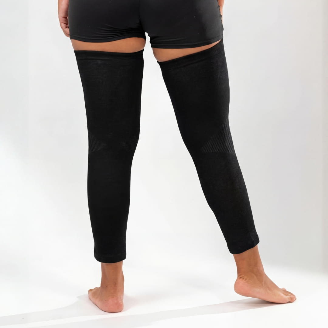 Premium Bamboo Leg Sleeve (Single) - Compression Sleeve Ready