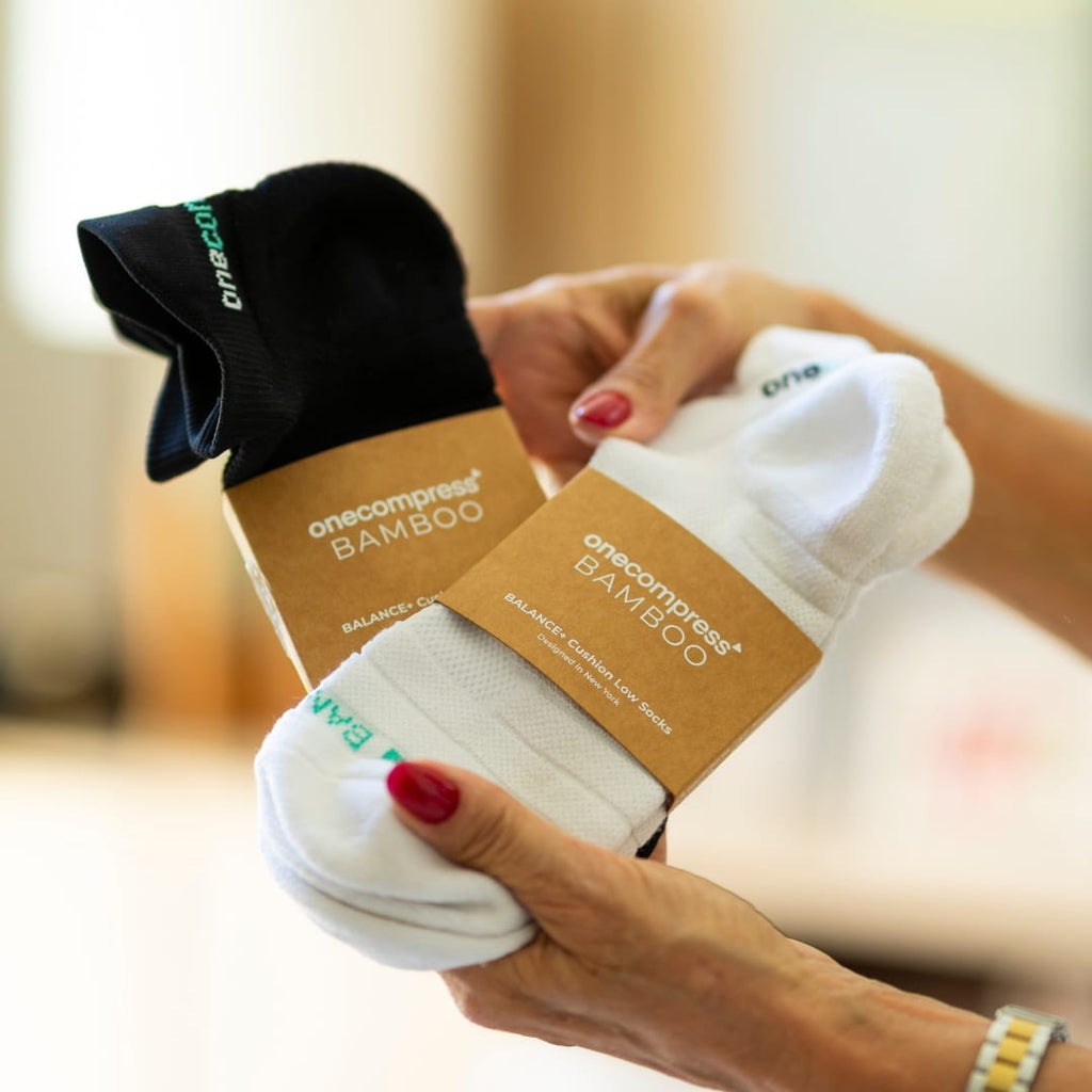 BALANCE+ Cushion Compression Low Socks - Softness That Moves
